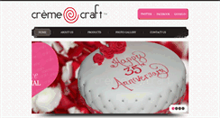 Desktop Screenshot of cremecraft.com