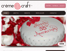 Tablet Screenshot of cremecraft.com